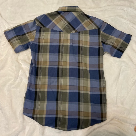 ✨3/$20✨ Wrangler Men's Western Pearl Snap Plaid Shirt - Picture 2 of 6